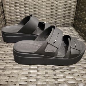 CROCS Brooklyn Platform Slides